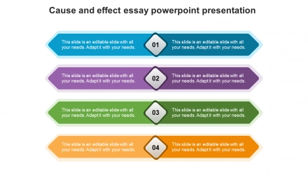 simple cause and effect essay